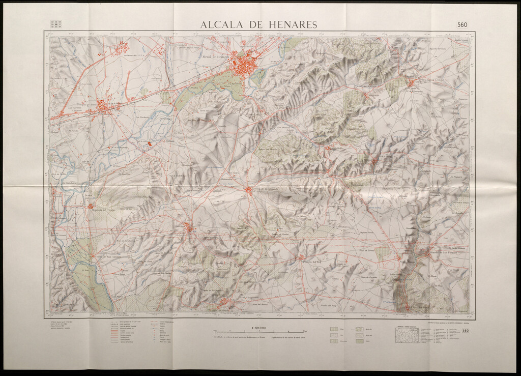 Miniatura de Mapa Topográfico Nacional de España : Alcalá de Henares