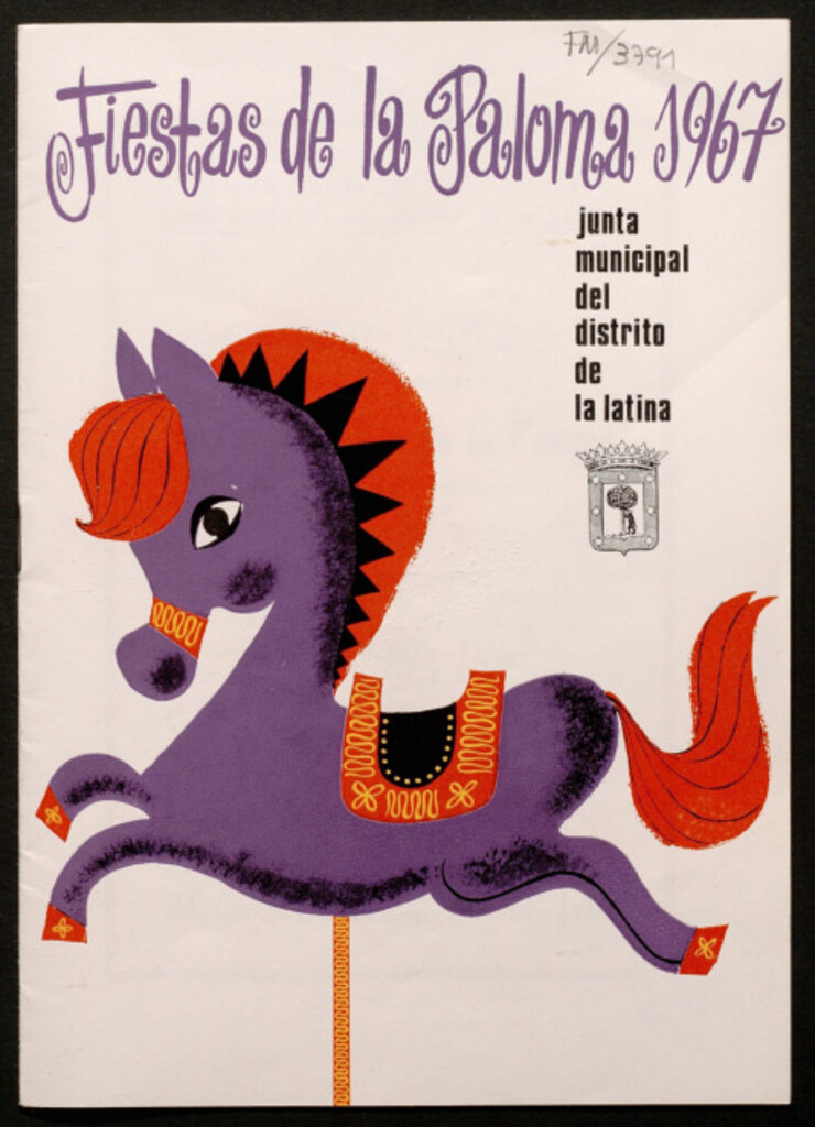 Miniatura de Grandes festejos organizados en honor de la Santísima Virgen de la Paloma, patrona del distrito : programa oficial