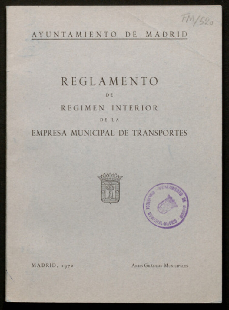 Miniatura de Reglamento de régimen interior