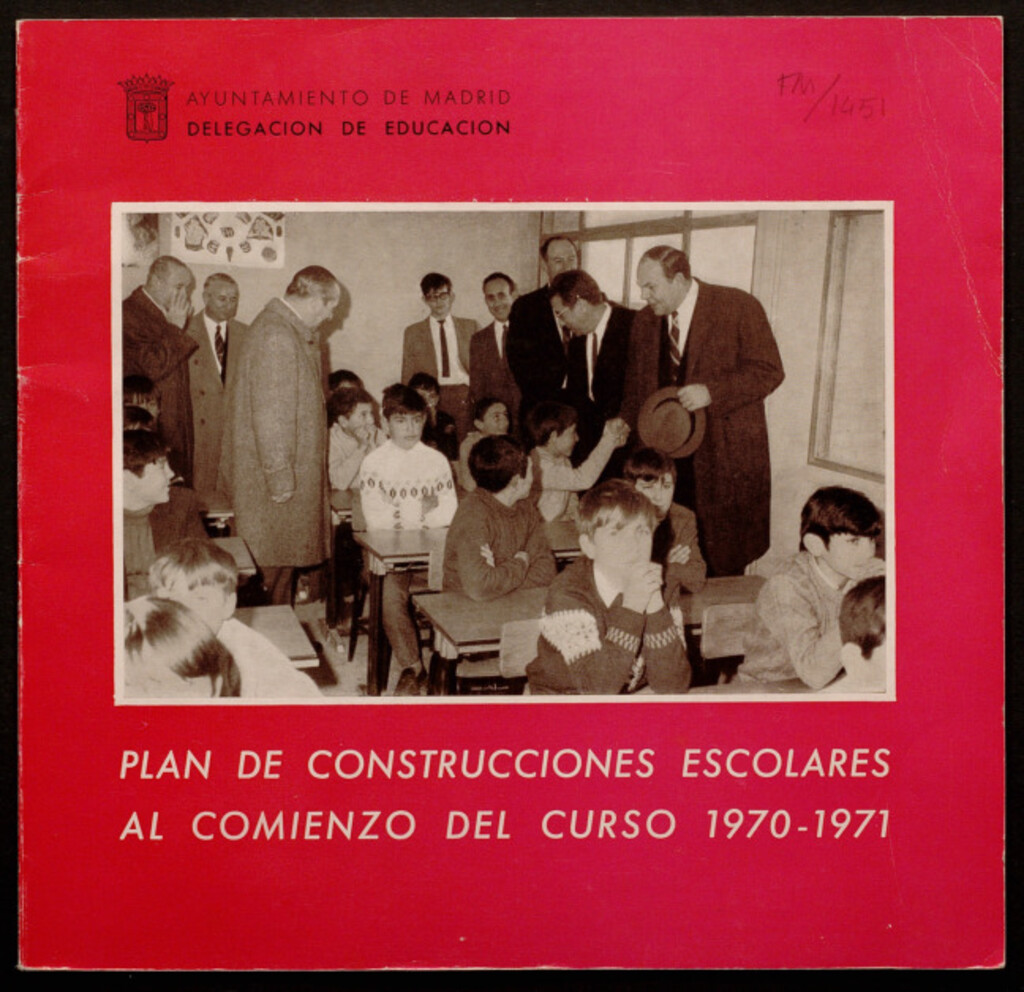 Miniatura de Plan de construcciones escolares al comienzo del curso 1970-71