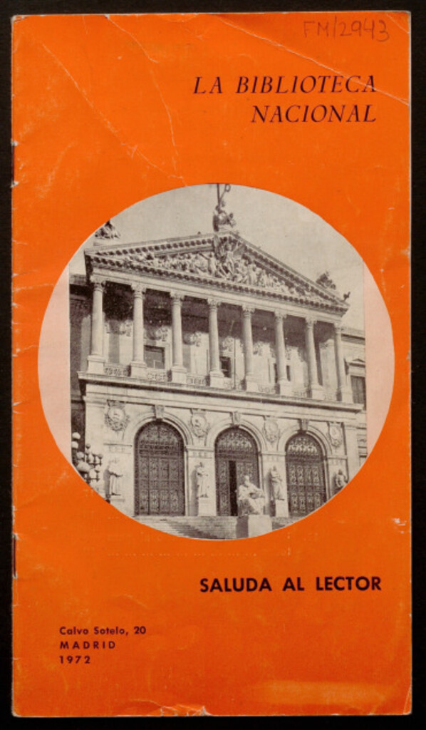 Miniatura de La biblioteca nacional saluda al lector