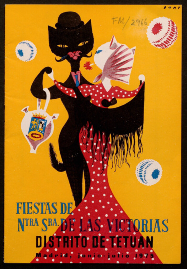 Miniatura de Grandes festejos organizados por la Comisión de vecinos en honor de Nuestra Señora de las Victorias, patrona del barrio del 29 de junio al 6 de julio de 1975 : programa oficial