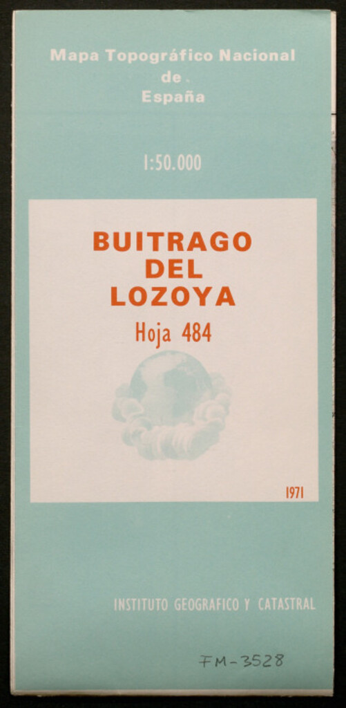Miniatura de Mapa Topográfico Nacional de España : Buitrago del Lozoya