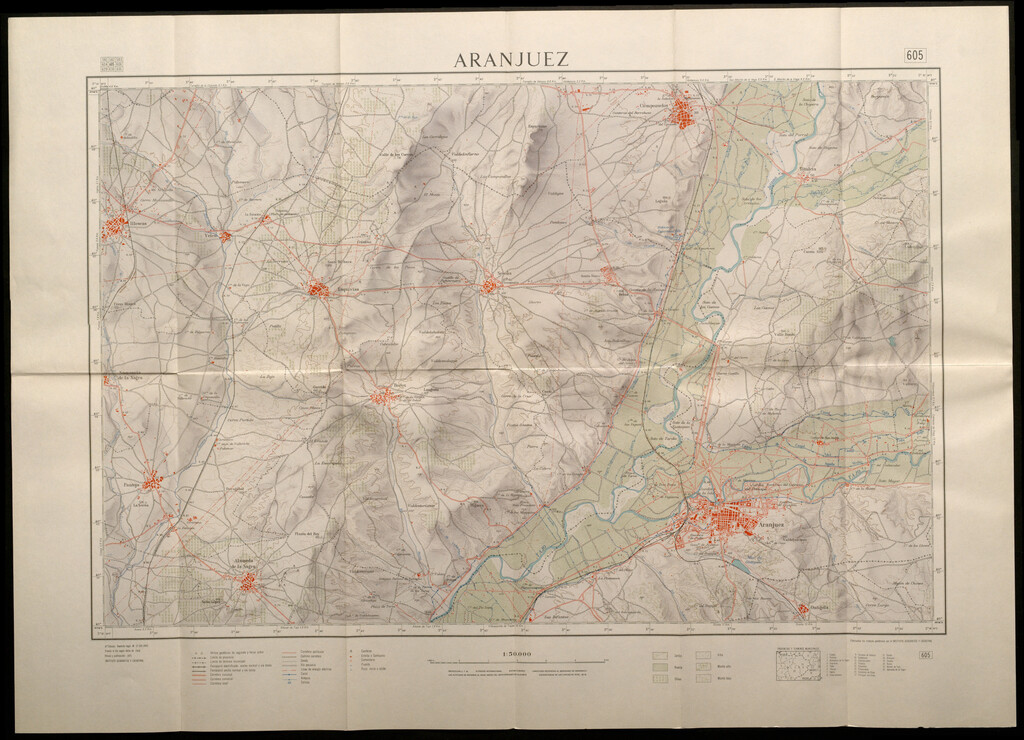 Miniatura de Mapa Topográfico Nacional de España : Aranjuez
