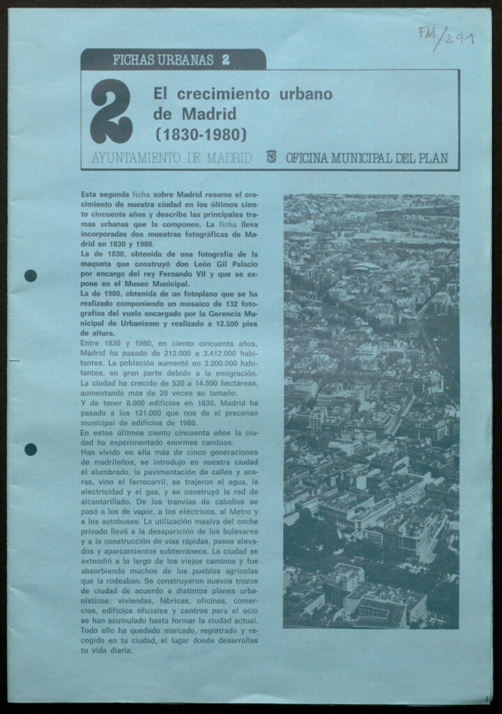 Miniatura de El crecimiento urbano de Madrid (1830-1980)