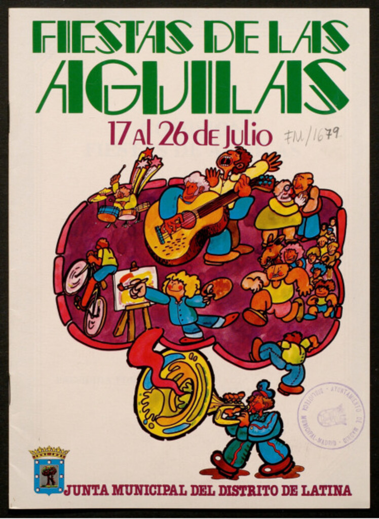 Miniatura de Fiestas de las Aguilas, 17 al 26 de julio : [Programa]