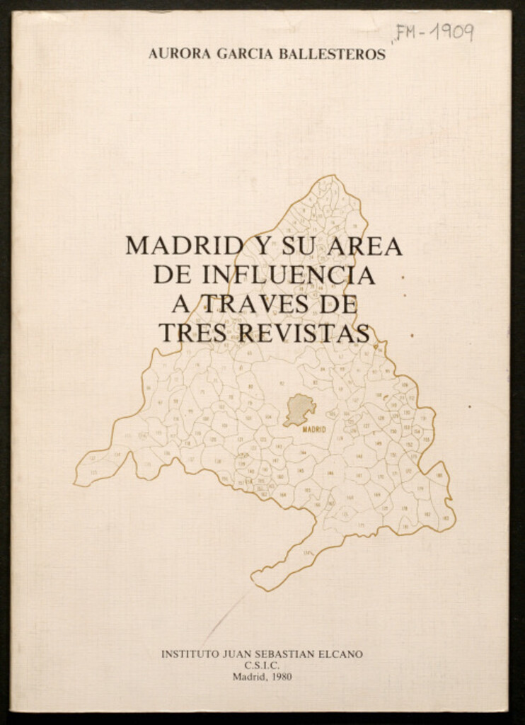 Miniatura de Madrid y su área de influencia a través de tres revistas