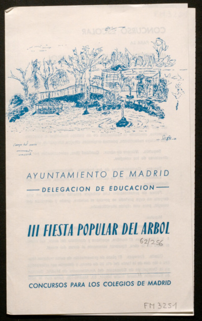 Miniatura de III fiesta popular del árbol: concursos para colegios de Madrid