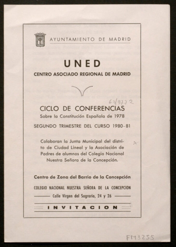 Miniatura de Ciclo de conferencias sobre la constitución española de 1978