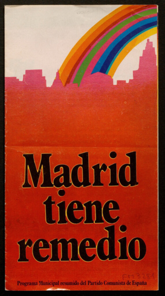Miniatura de Madrid tiene remedio : programa municipal resumido del partido comunista de España