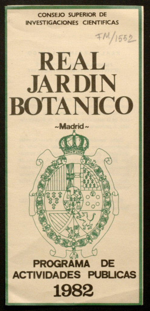 Miniatura de Programa de actividades públicas 1982