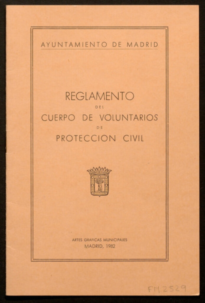 Miniatura de Reglamento del Cuerpo de Voluntarios de Protección Civil