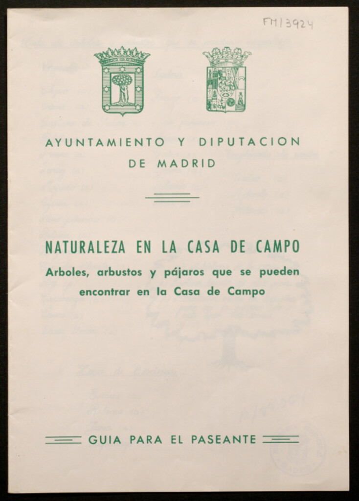 Miniatura de Naturaleza en la Casa de Campo : arboles, arbustos y pájaros que se pueden encontrar en la Casa de Campo