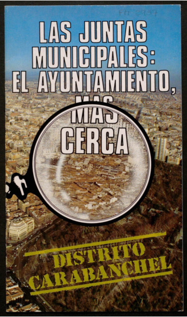 Miniatura de Distrito de Carabanchel : las Juntas Municipales : el Ayuntamiento más cerca