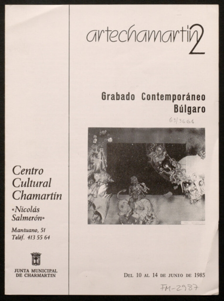 Miniatura de Grabado contemporáneo búlgaro