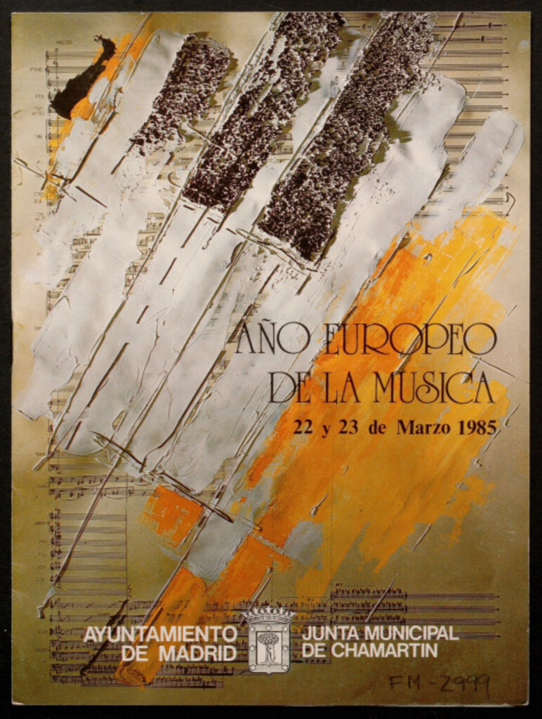 Miniatura de Año europeo de la música, 22 y 23 de marzo de 1985