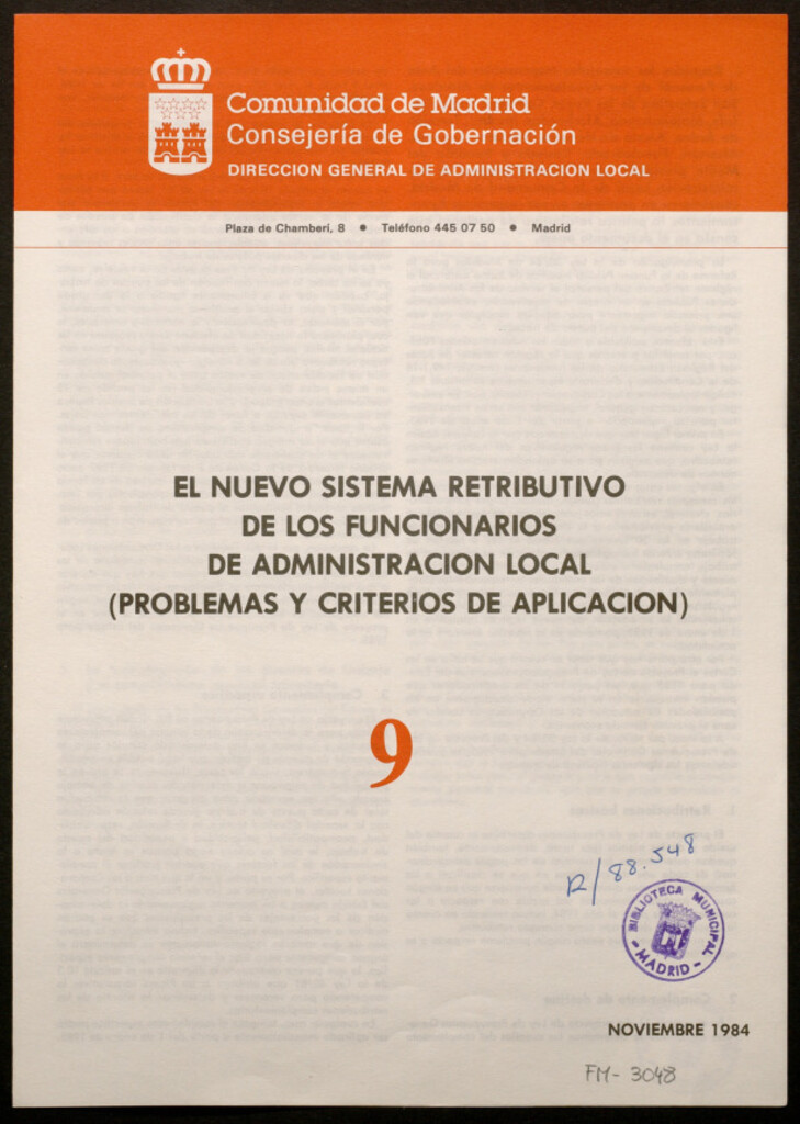 Miniatura de El nuevo sistema retributivo de los funcionarios de administración local (problemas y criterios de aplicación)