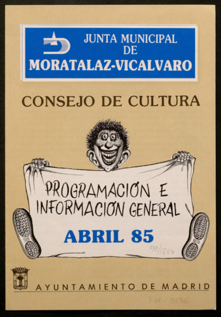 Miniatura de Programación e información general : abril 85