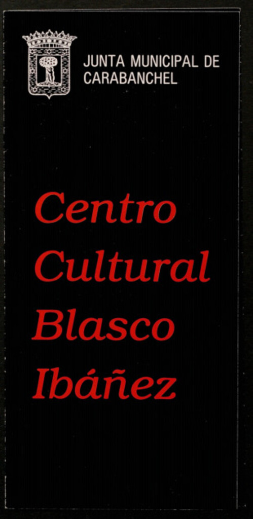 Miniatura de Centro cultural Blasco Ibáñez : [apertura curso 84-85]