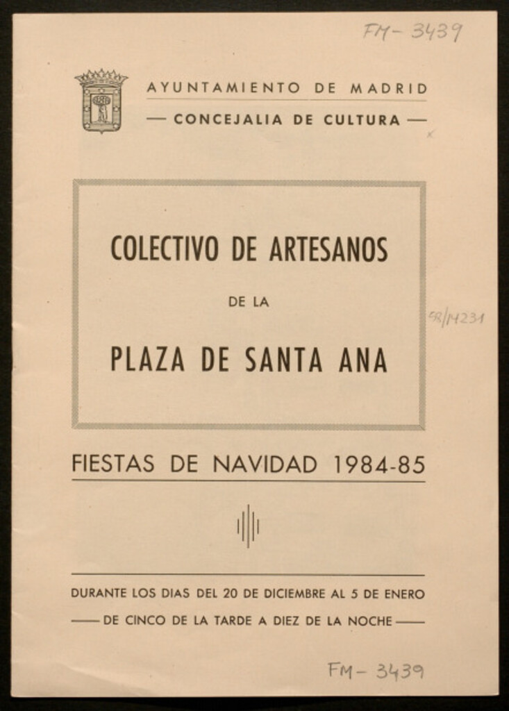 Miniatura de Fiestas de Navidad 1984-85