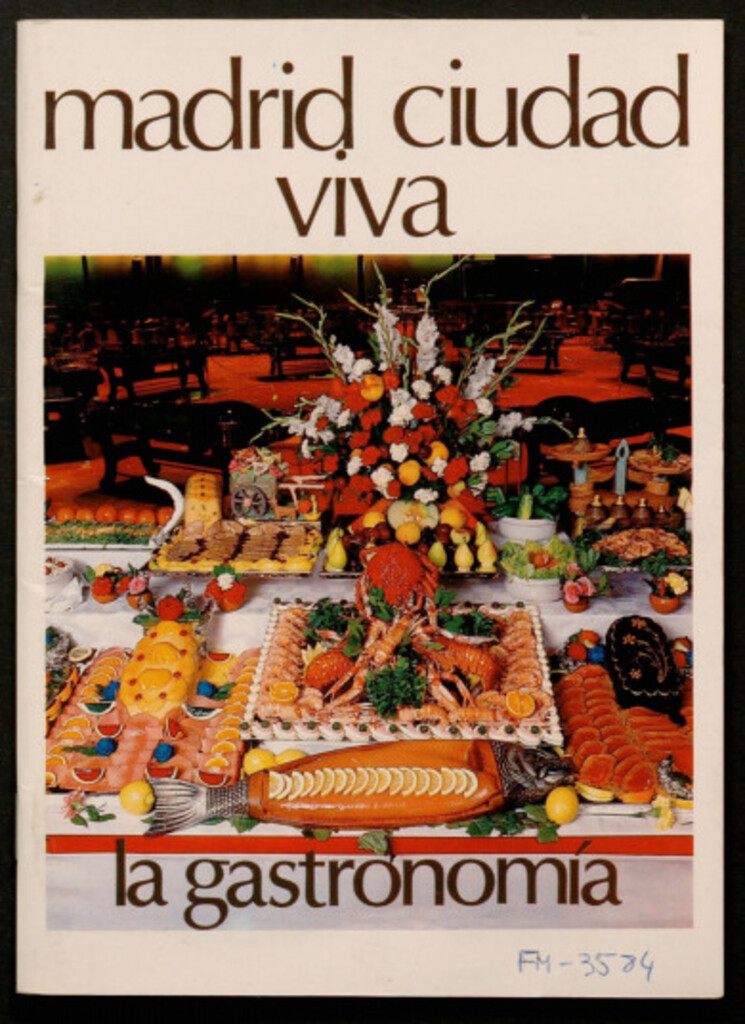 Miniatura de Madrid ciudad viva : la gastronomía