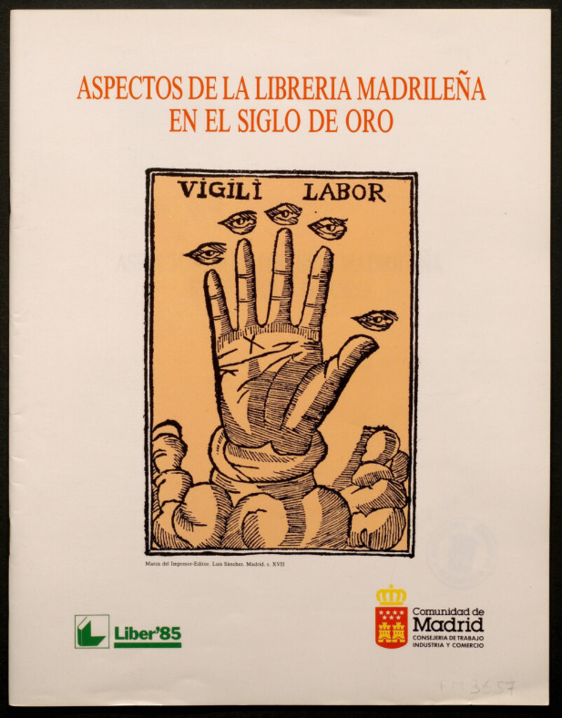 Miniatura de Aspectos de la librería madrileña en el Siglo de Oro