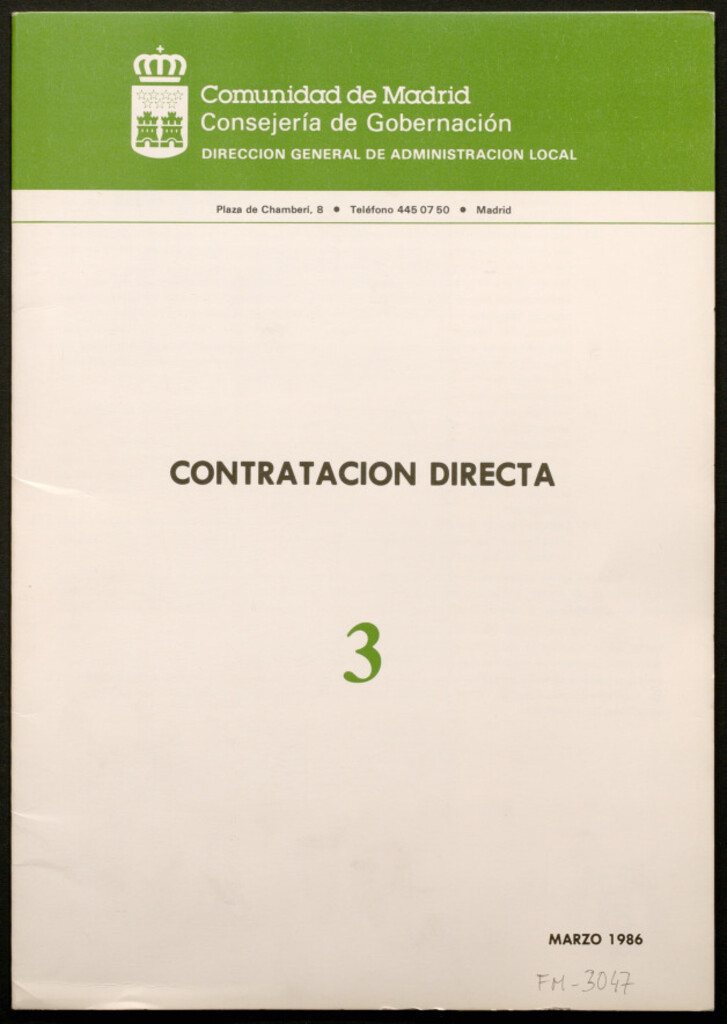 Miniatura de Contratación directa