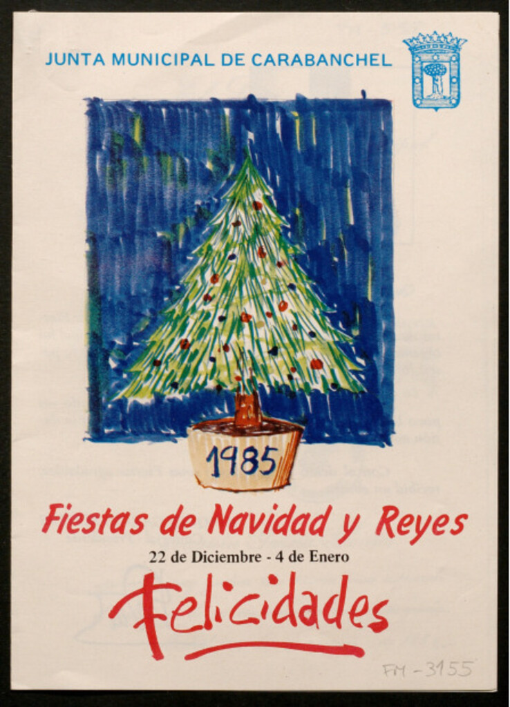 Miniatura de Fiestas de Navidad y Reyes : 22 de diciembre-4 de enero