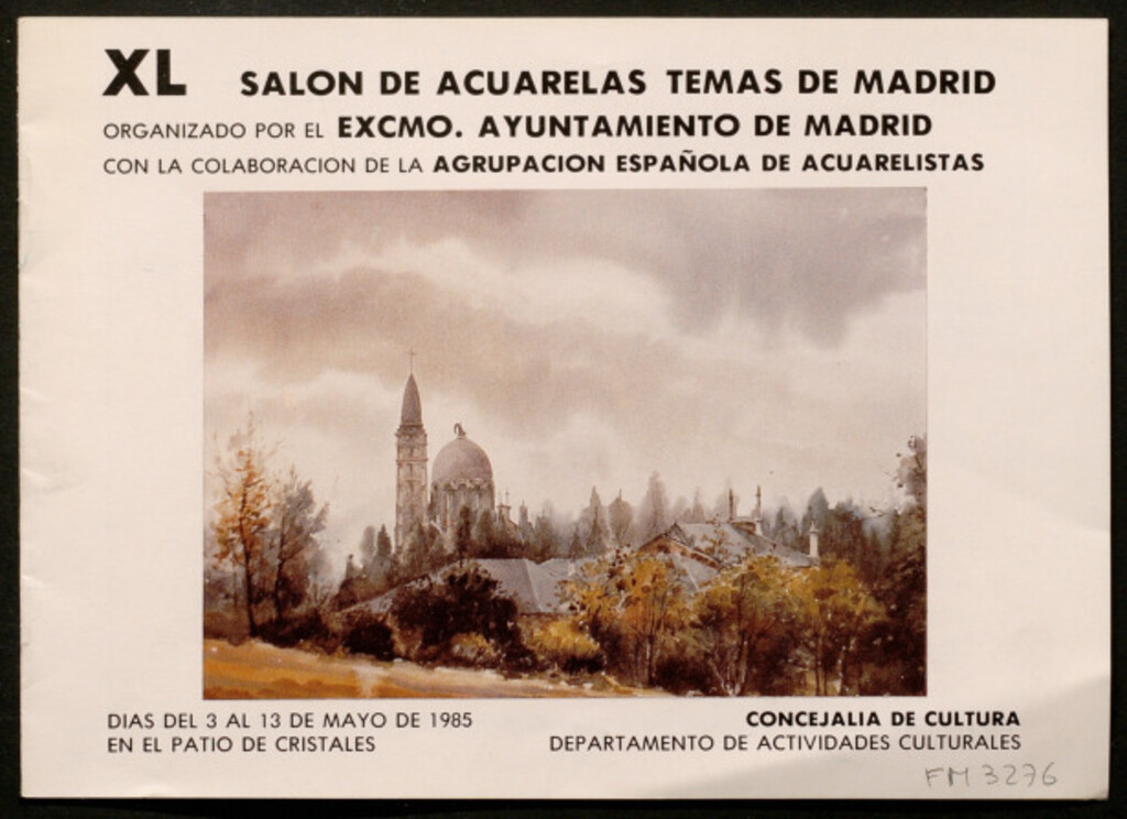 Miniatura de XL salón de acuarelas temas de Madrid...