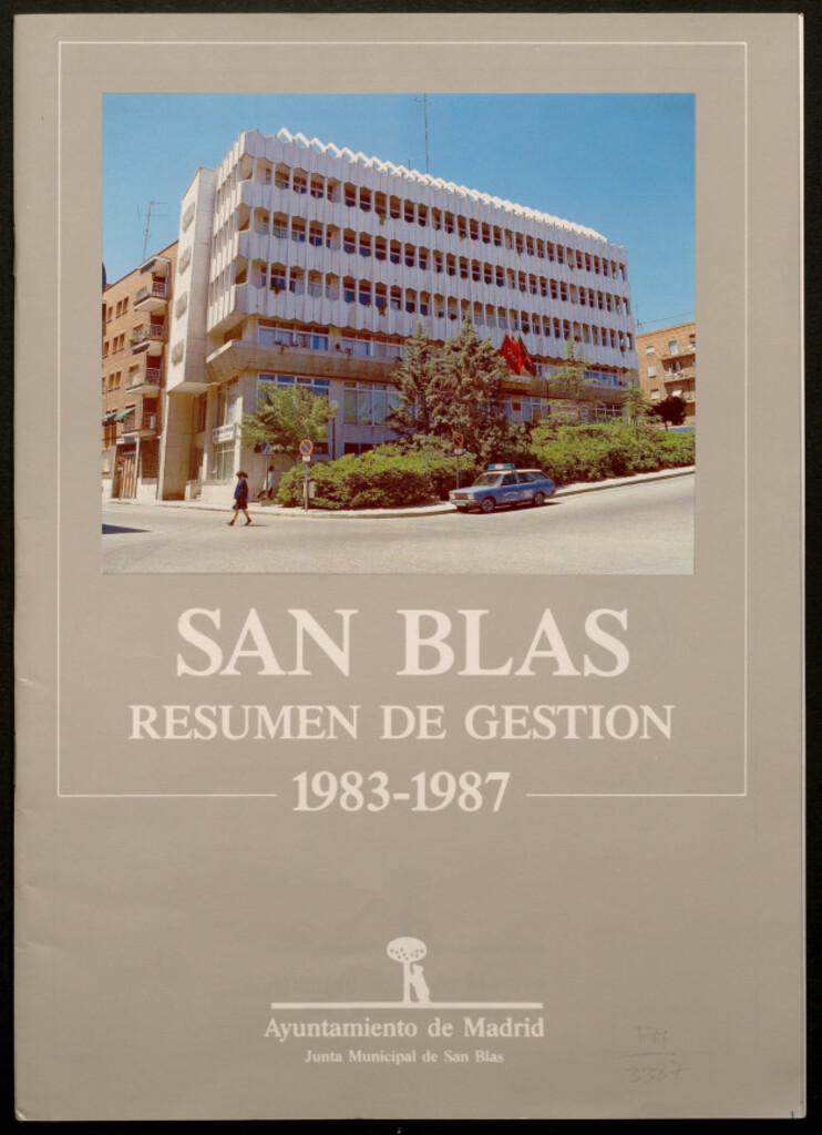 Miniatura de San Blas: resumen de gestión 1983-1987