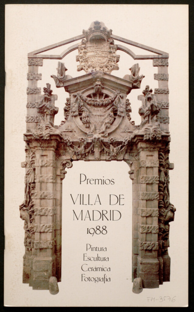 Miniatura de Premios Villa de Madrid, 1988: pintura, escultura, cerámica, fotografía