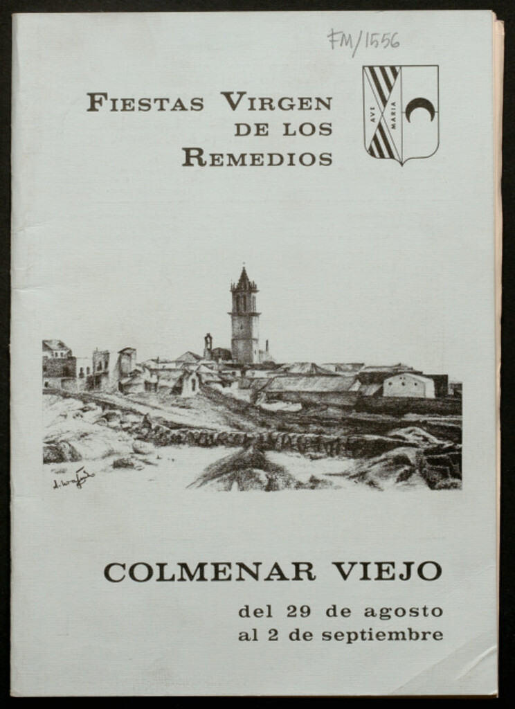 Miniatura de Fiestas Virgen de los Remedios, Colmenar Viejo, del 29 de agosto al 2 de septiembre : [programa]