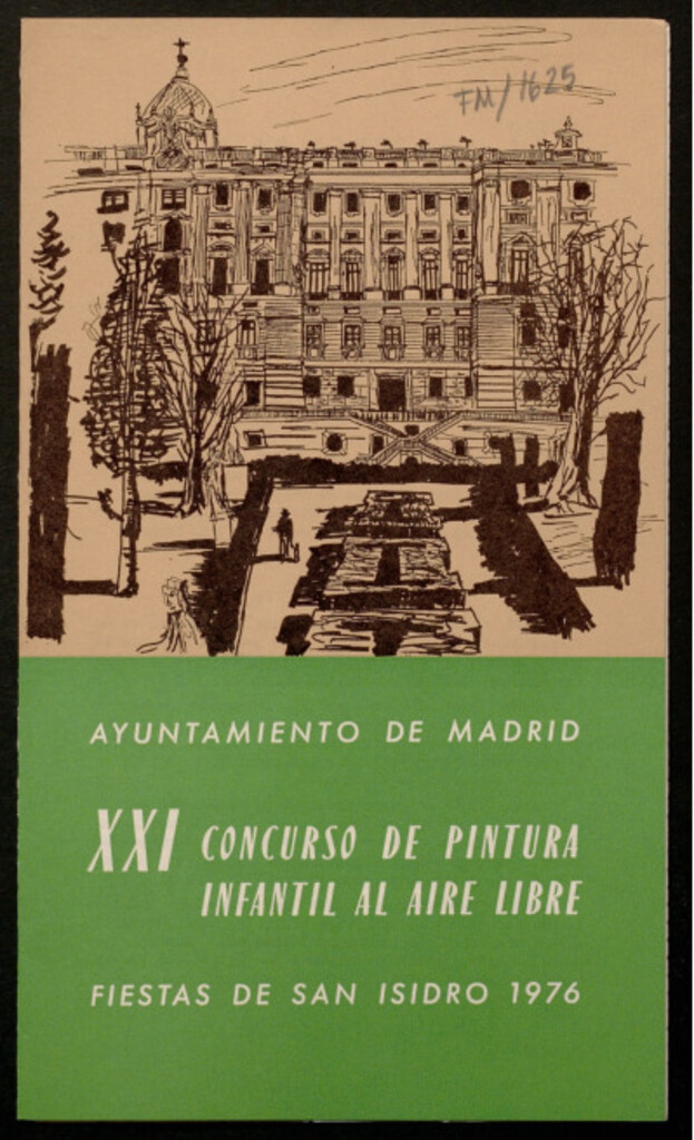 Miniatura de XXI Concurso de Pintura Infantil al aire libre. Fiestas de San Isidro, 1976 : [Bases]