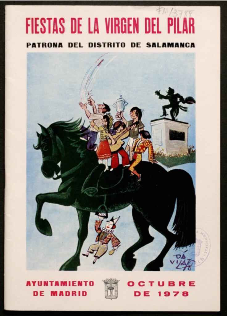 Miniatura de Grandes festejos en honor de su patrona Nuestra Señora del Pilar durante los días del 1 al 12 de octubre de 1978 : programa oficial