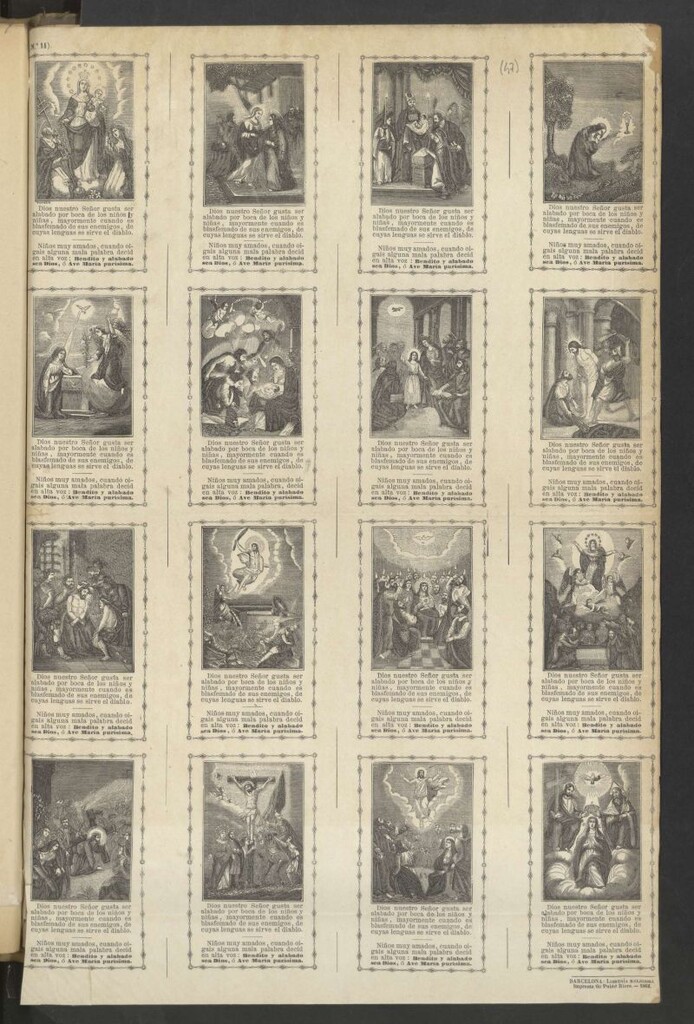 Miniatura de [Misterios del Rosario a María Santísima]
