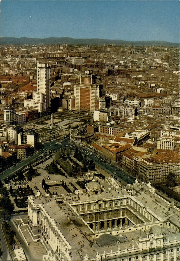 Miniatura de Plaza de España y Palacio Real