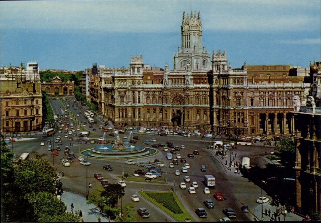 Miniatura de Cibeles, Palacio de Comunicaciones y Alcalá