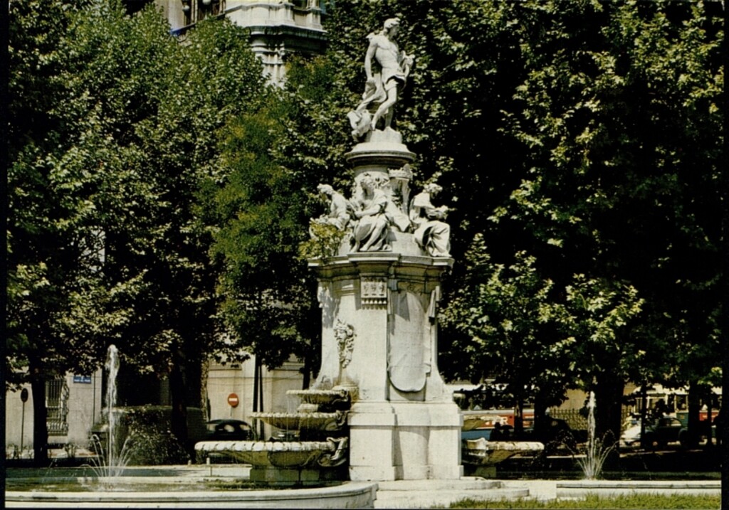 Miniatura de Paseo del Prado. Fuente de Ahol [sic]