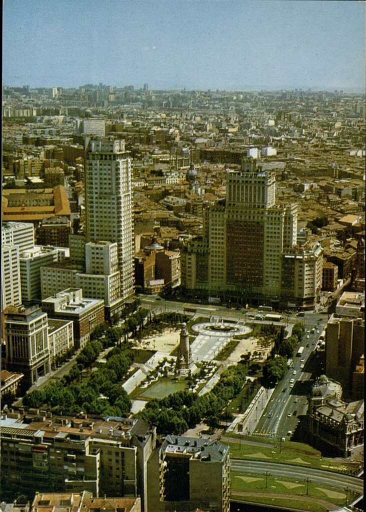 Miniatura de Plaza de España. Vista aérea
