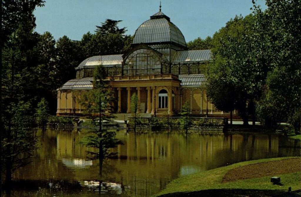 Miniatura de El Retiro. -Palacio de Cristal
