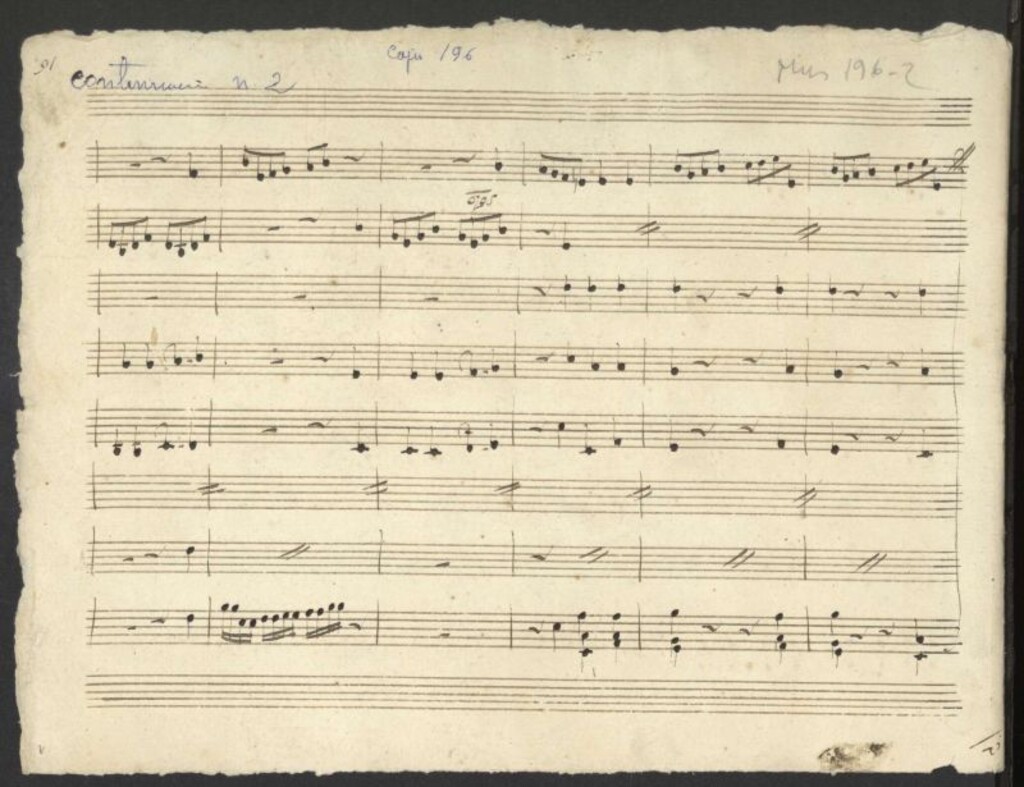 Miniatura de La serva innamorata: opera en un acto