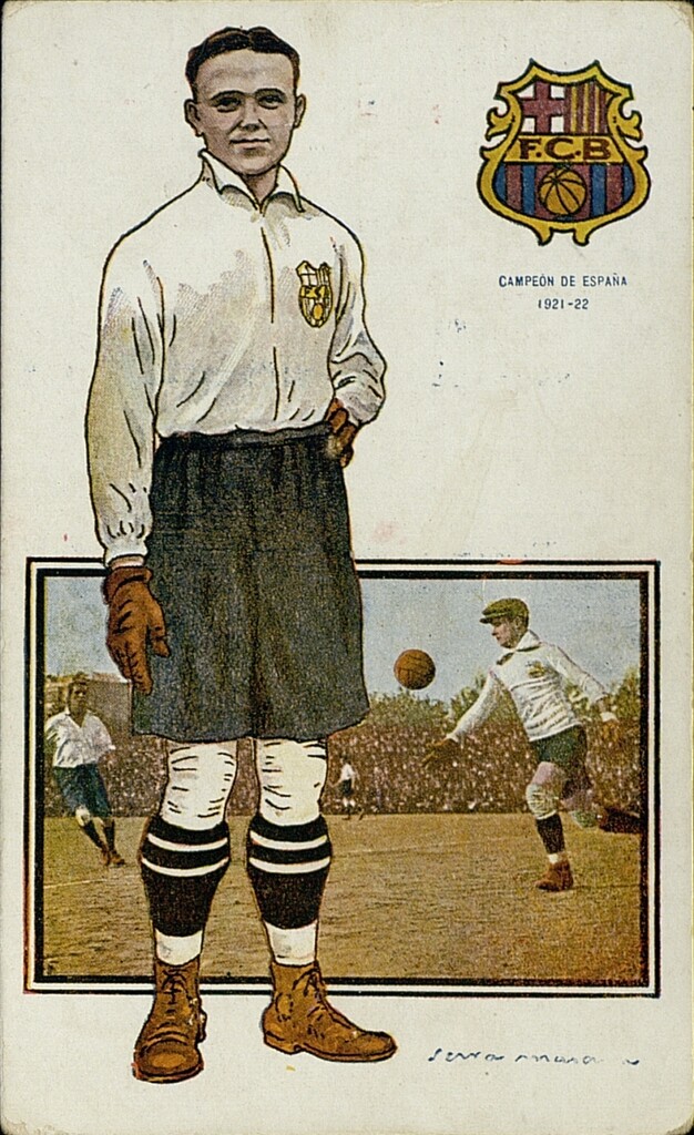 Miniatura de Colección Jugadores de fútbol. Ramón Bruguera Álvarez