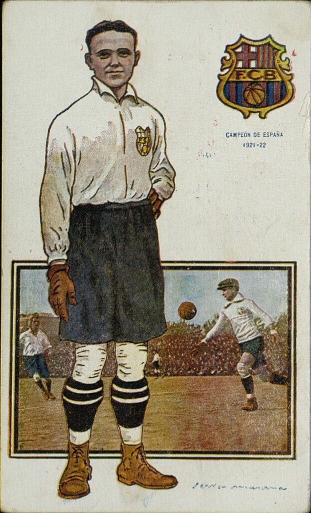 Miniatura de Colección Jugadores de fútbol. Ramón Bruguera Álvarez