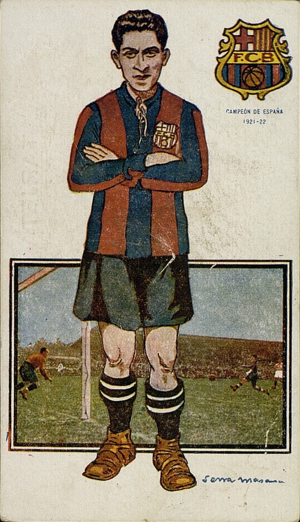 Miniatura de Colección Jugadores de fútbol. Paulino Alcántara