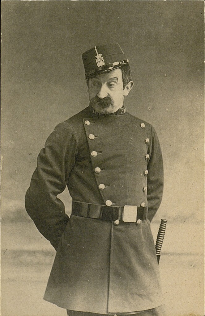 Miniatura de Retrato de policía parisino
