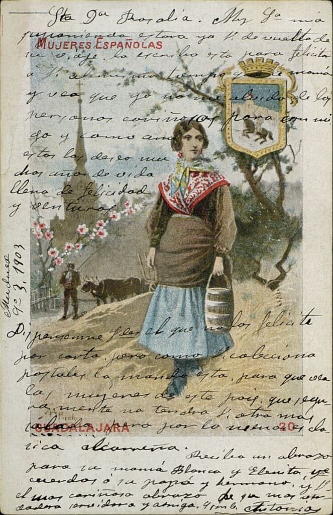 Miniatura de Mujeres españolas. Guadalajara
