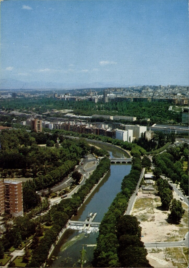 Miniatura de Vista aérea río Manzanares
