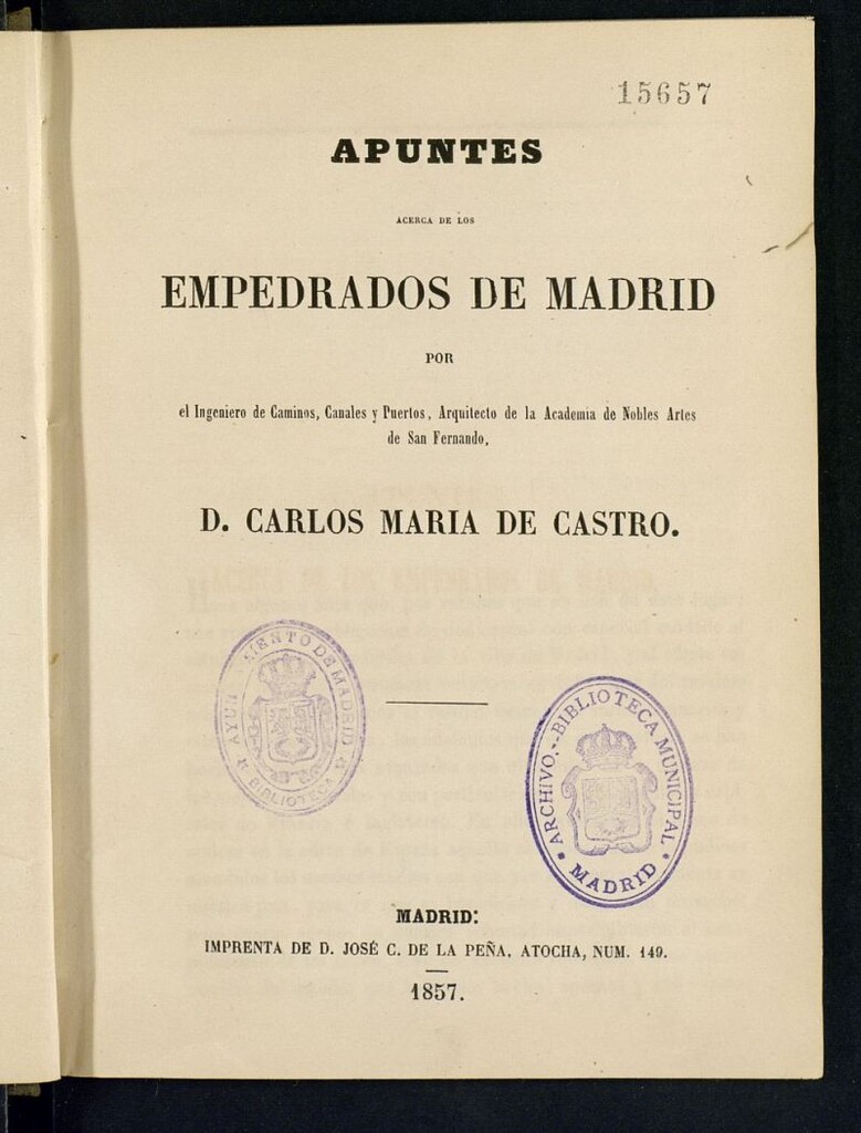 Miniatura de Apuntes acerca de los empedrados de Madrid