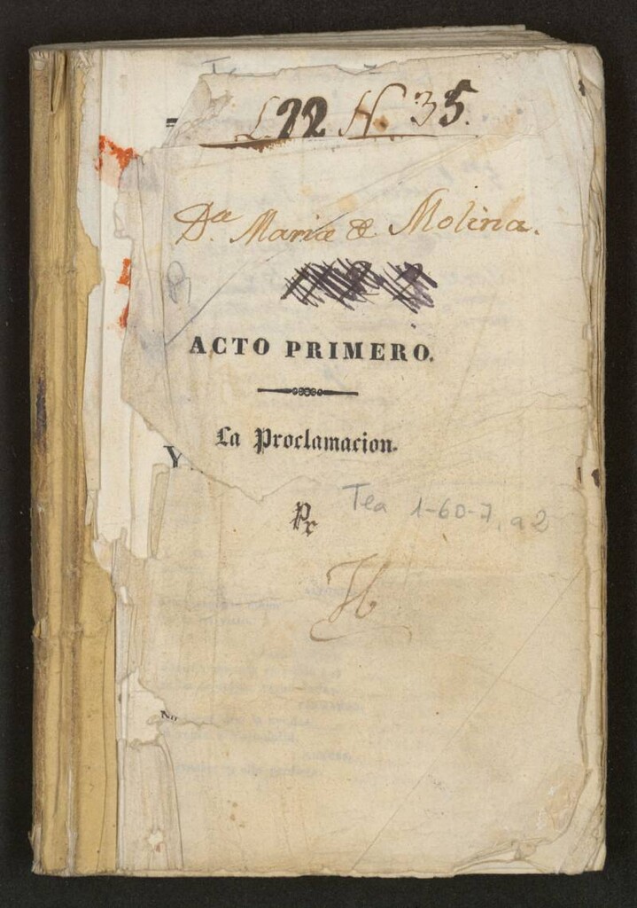 Miniatura de Dª Maria de Molina