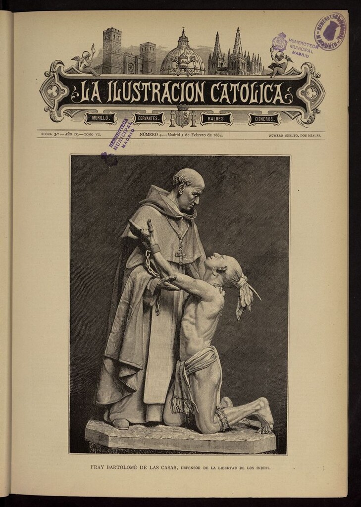 Miniatura de La Ilustración Católica del 5 de febrero de 1884